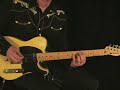 Advanced Country Guitar Lesson Speed Anchored Hammer On
