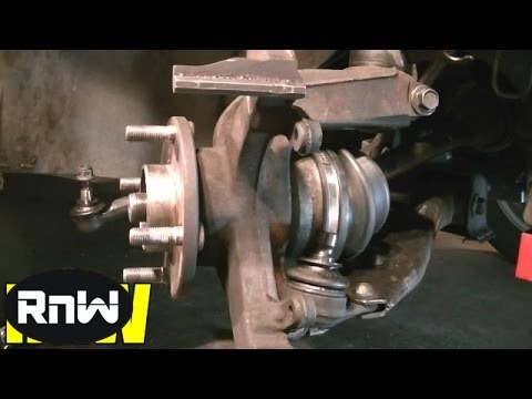 How to Replace the Wheel Bearing and Hub Assembly on a Ford Focus Part 2