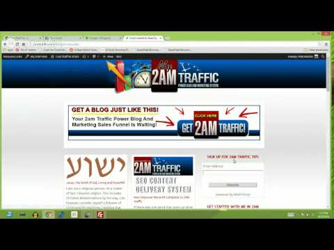 2am Traffic List Building Webinar 4/22/14