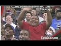 Kid challenges NBA usher to a dance-off