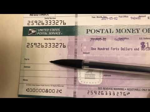 video-linktoworks-How to fill out a money order "United States Postal...