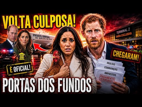 HARRY E MEGHAN VOLTAM PELAS PORTAS DOS FUNDOS E PROMETEM O CAOS NA REALEZA