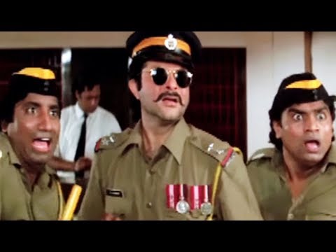 Anil Kapoor, Johnny Lever, Mr. Azaad - Comedy Scene 1/13