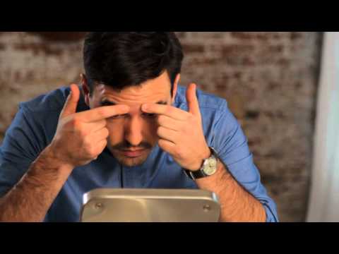 how to trim eyebrow men