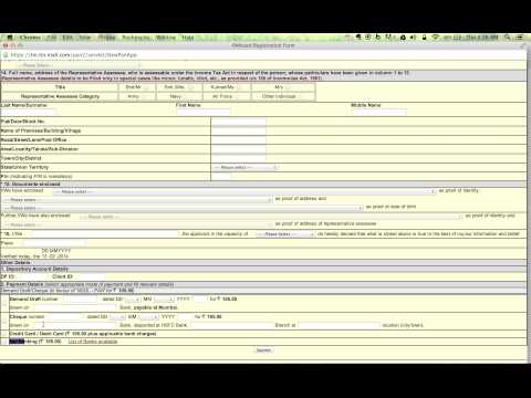 how to apply huf pan card