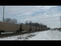 videos de BNSF #5635 Leads Empty Coal Drag West, Monmouth, IL.