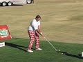 Mitch McDowell hitting El Diablo / World Long Drive Champio