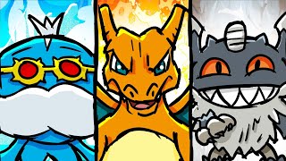 Water Spout Jellicent, Steely Spirit Perrserker, and Mystical Fire Charizard take over PU! by PokeaimMD