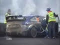 WRC crash iesire in decor Gronholm - Raliul Irlandei 2007