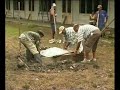 SURINAME :schoolkinderen in plantage rust en werk