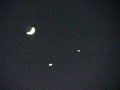 venus and jupiter close to the moon!!!!!!!!rare!!!!!! venus and jupiter close to the moon!!!!!!!!rare!!!!!!