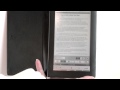 Sony Reader Daily Edition PRS-900 Video Review
