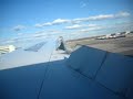 Landing at JFK on Alitalia B777