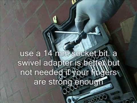 replacing the sway bar bushing of a 2007 mazda 5.to solve the rattling noise problem