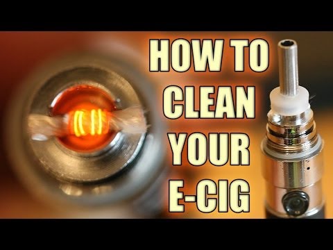 how to unclog an e cig tank