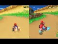 Mario Kart Wii: Power Slide Comparison: Wii vs. Gamecube