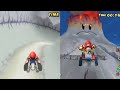 Mario Kart Wii: Power Slide Comparison: Wii vs. Gamecube