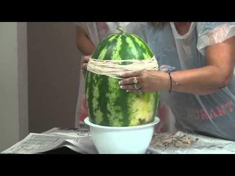 Guess How Many Rubber Bands It Takes To Make This Watermelon Go BOOM!