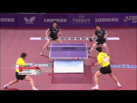 lin - Review all the highlights from the Ma Lin/Hao Shuai vs Jun Mizutani/Seiya Kishikawa Mens Doubles Semi-Finals match at the 2013 World Table Tennis Championshi...
