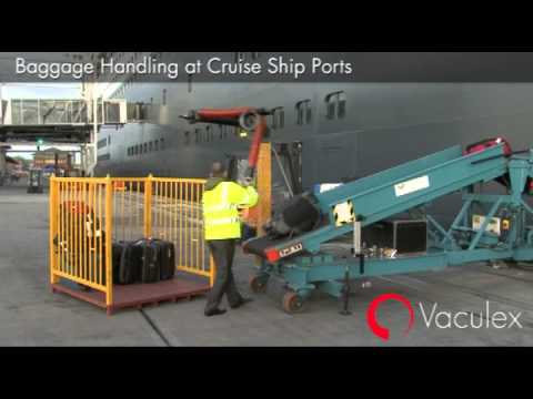 Cruise Ship & Airport Baggage Handling from Materials Handling P/L  Video Image