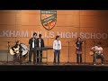 all of the vocalists were sick. woot! and our guitarist was sick too, so i had to step in ==