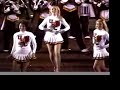 After USC defeated Michigan, 32-18, in the 2007 Rose Bowl in Pasadena, the USC Song Girls, with a little help from the USC Marching Band, entertain the Trojan faithful in the south end zone. TheWizofOdds.com
