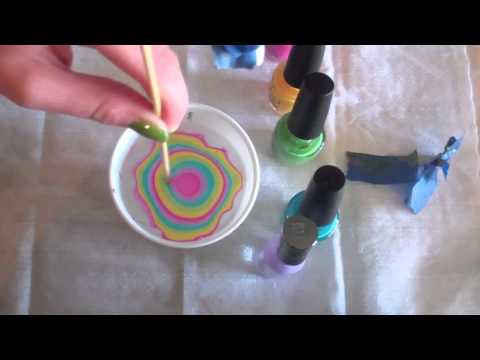 how to dye water white