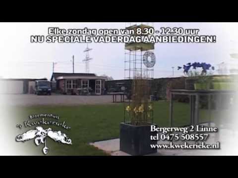 TVEllef Reclame - Bloemenhuis 't Kwekerieke