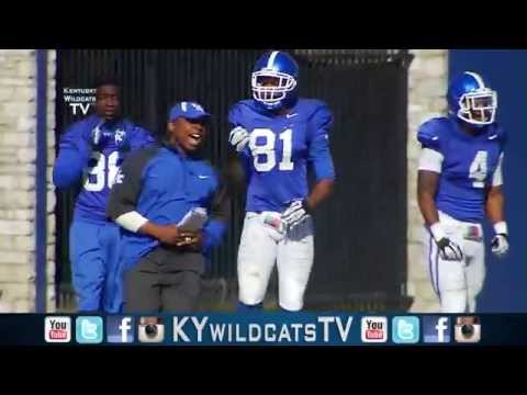 Kentucky Wildcats TV: Coach Scott Mic'd Up - Spring Football 2014