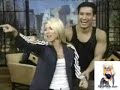 mario lopez & kelly ripa workout together during a fitness week segment