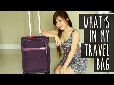 skincare - Hello everybody!!! I headed off to Thailand for the weekend and I thought it was the PERFECT opportunity to show you guys what's inside my mini suitcase. I'l...