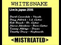WhiteSnake - Mistreated ( 2006 live version )