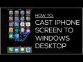 How To Mirror Iphone To Pc