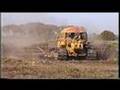 Cat D7 stick-raking part 1 turbo whistle