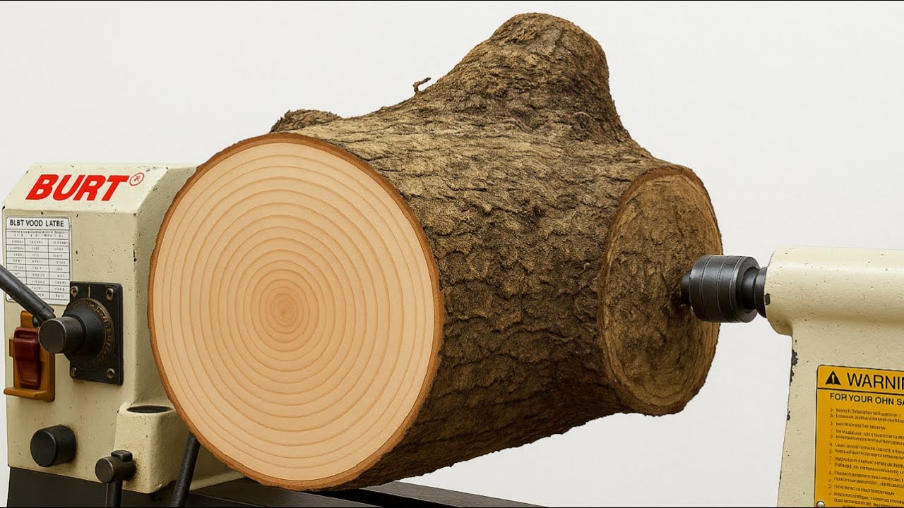 Amazing Woodturning Crazy – Awakening Of Raw Wood When Nature Turns Into Art