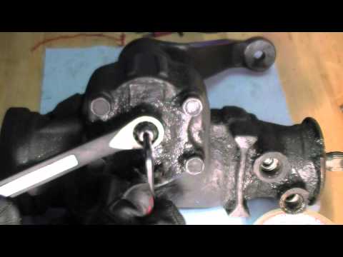 how to adjust gm steering box