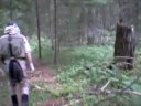 Wayne goes for a walk
