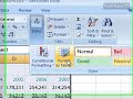 Apply a Table Style in Excel 2007