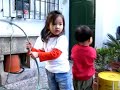 Caro and Issan playing  (Part II) 05/11/07