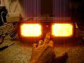 FEU LED PARE SOLEIL AMBER/AMBER