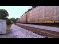Click here to watch this video CSX southbound autorack/intermodal train Q133 in Emerson,GA