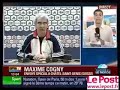 Estelle Denis answers to Raymond Domenech