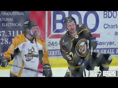 WOSHL Championship Series (Game 6) - Tillsonburg Thunder vs Alvinston Killer Bees