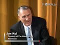Complete video at: http://fora.tv/2008/09/02/McCain_or_Obama_Presidency_How_Would_They_GovernU.S. Senator Jon Kyl (R-AZ) gives his take on how John McCain would govern if elected President.-----Senators Jon Kyl and Amy Klobuchar join a panel moderated by Norm Ornstein of the American Enterprise Institute and Thomas Mann from Brookings to flesh out a picture of how the next four years would look different under either a John McCain or a Barack Obama presidency.Jon Kyl was elected to the U.S. Senate from Arizona in 1994 and re-elected in 2000 and 2006, after having served four terms in the U.S. House of Representatives. As the Republican Whip, he is the second-ranking member of the Senate Republican Leadership and responsible for building support on key issues.He serves on the Senate's Finance Committee, where he is the ranking Republican on the Subcommittee on Taxation and IRS Oversight, and on the Judiciary Committee, where he is the ranking Republican on the Subcommittee on Terrorism, Technology and Homeland Security.