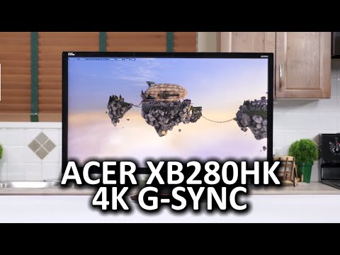 Acer XB280HK 4K G-Sync Monitor