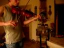Mi primer intento de tocar un violín