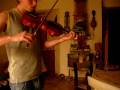 Mi primer intento de tocar un violín