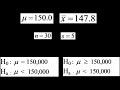 Hypothesis Testing on the TI-83 and TI-84 Calculator