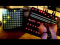 launchpad novation, live ableton, behringer BCR2000: glitch and breakbeat by elakim