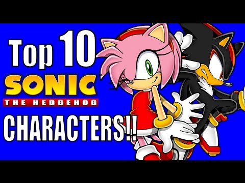how to sonic characters